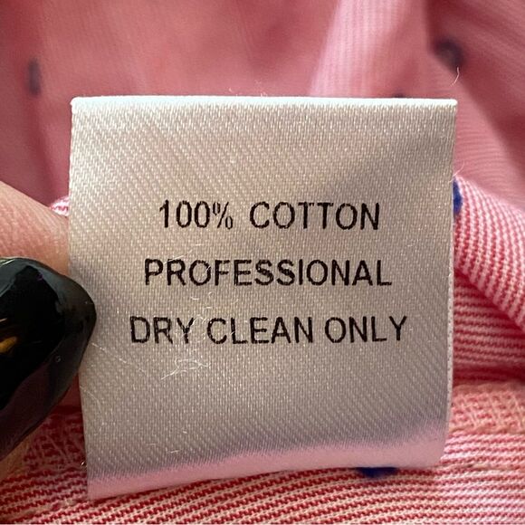 Petersyn Pink Hannah Dainty Print Off-the-Shoulder Blouse Size Small - Picture 13 of 16